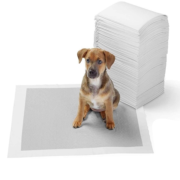 WHITE DOG PUPPY LARGE TRAINING WEE WEE PADS PAD FLOOR TOILET MATS 60 X 45CM